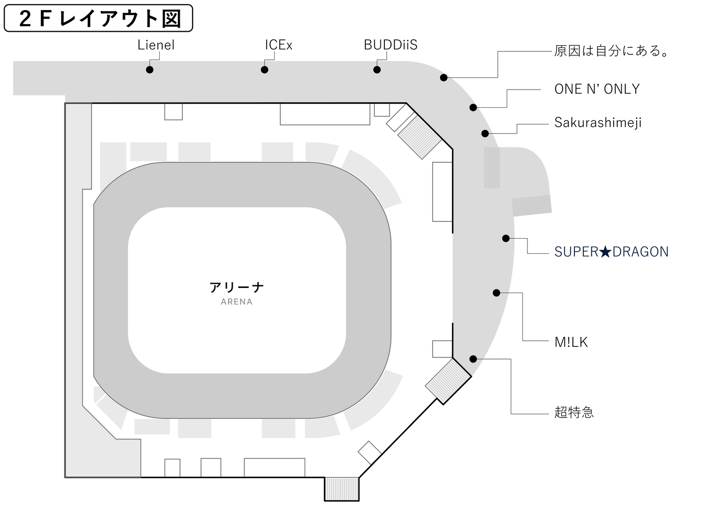 アリーナのぼり掲出権利(ICEx)